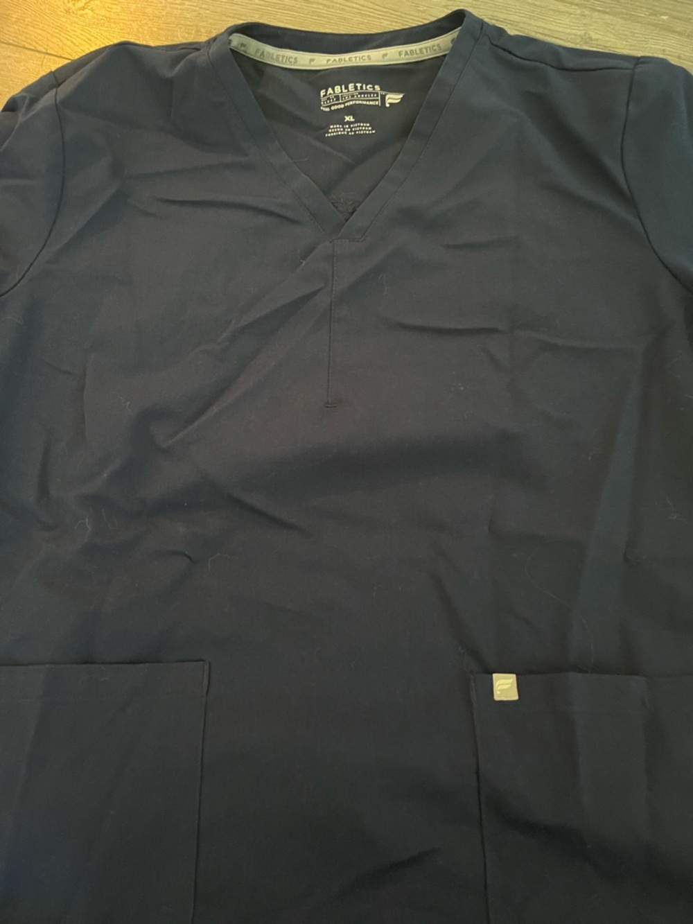 Fabletics Navy Scrub Set - Picture 2 of 4